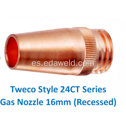 Tweco 24CT62R Style Gas Bozzle